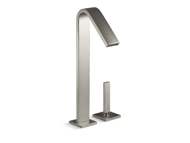 KOHLER K-14660-4 Loure Tall Single-handle bathroom sink faucet with lever handle