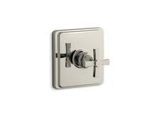Load image into Gallery viewer, KOHLER K-TS13135-3A Pinstripe Pure Rite-Temp valve trim with cross handle
