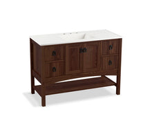 Load image into Gallery viewer, KOHLER K-99557-1WE Marabou 48&amp;quot; bathroom vanity cabinet with 2 doors and 4 drawers

