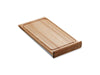 KOHLER Universal hardwood 22-3/4" x 12" countertop cutting board