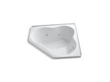 Load image into Gallery viewer, KOHLER K-1154-FH-0 5454 54&amp;quot; x 54&amp;quot; alcove whirlpool with integral flange and heater
