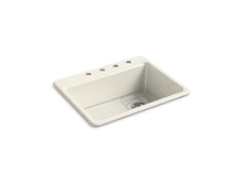 Load image into Gallery viewer, KOHLER K-8668-4A1 Riverby 27&amp;quot; top-mount single-bowl kitchen sink
