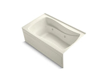 Load image into Gallery viewer, KOHLER K-1239-RA Mariposa 60&amp;quot; x 36&amp;quot; alcove whirlpool with integral apron, integral flange, right-hand drain and adjustable jets
