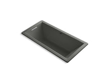 Load image into Gallery viewer, KOHLER K-1822-GW-58 Underscore Rectangle 66&amp;quot; x 32&amp;quot; drop-in BubbleMassage(TM) Air Bath with reversible drain and Bask(TM) heated surface
