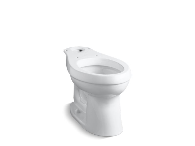 KOHLER K-4309 Cimarron ComForteeight Elongated chair height toilet bowl with exposed trapway