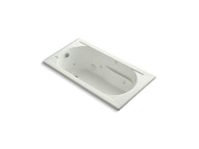Load image into Gallery viewer, KOHLER K-1357-W1 Devonshire 60&amp;quot; x 32&amp;quot; drop-in whirlpool bath end drain and Bask heated surface

