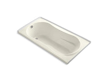 Load image into Gallery viewer, KOHLER 1159-L-96 7236 72&amp;quot; X 36&amp;quot; Alcove Bath With Flange And Left-Hand Drain in Biscuit
