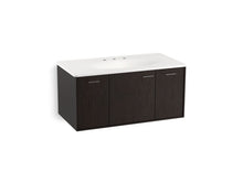 Load image into Gallery viewer, KOHLER K-99561-1WK Jute 42&amp;quot; wall-hung bathroom vanity cabinet with 1 door and 2 drawers
