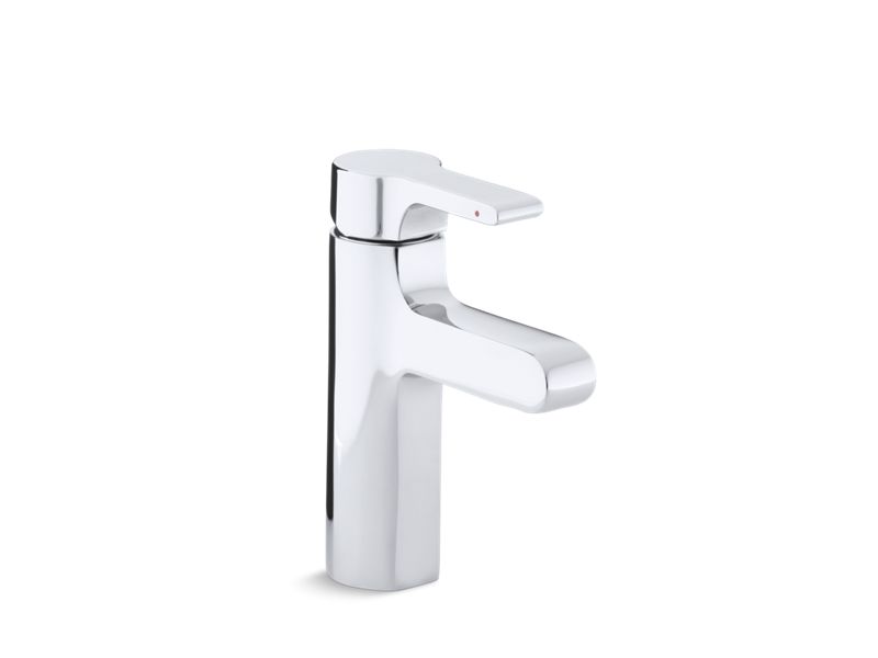 KOHLER 10860-4-CP Singulier Single-Handle Bathroom Sink Faucet in Polished Chrome