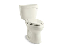 Load image into Gallery viewer, KOHLER 3589-TR-96 Cimarron Comfort Height Two-Piece Elongated 1.6 Gpf Toilet With Tank Cover Locks in Biscuit
