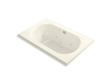 Load image into Gallery viewer, KOHLER K-1170-JHE Memoirs 66&amp;quot; x 42&amp;quot; whirlpool bath, drop-in with center rear drain
