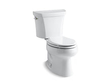 Load image into Gallery viewer, KOHLER 3988-0 Wellworth Two-Piece Elongated Dual-Flush Toilet in White
