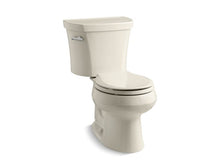 Load image into Gallery viewer, KOHLER 3948-T-47 Wellworth Two-Piece Elongated 1.28 Gpf Toilet With Tank Cover Locks And 14&amp;quot; Rough-In in Almond
