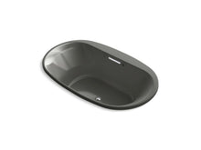 Load image into Gallery viewer, KOHLER K-5718-GW-58 Underscore Oval 72&amp;quot; x 42&amp;quot; drop-in BubbleMassage(TM) Air Bath with Bask heated surface
