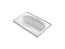 Load image into Gallery viewer, KOHLER K-1139-RH-0 6036 60&amp;quot; x 36&amp;quot; alcove whirlpool with integral flange, right-hand drain and heater
