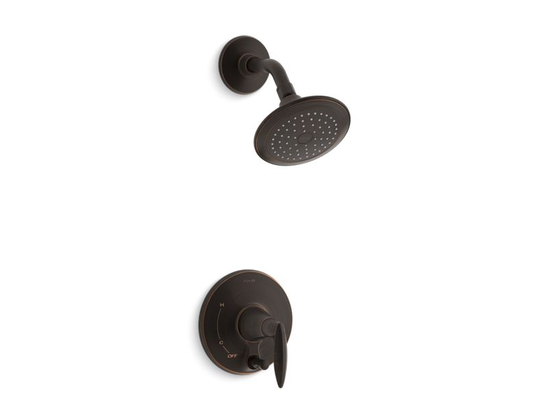 KOHLER K-T45108-4 Alteo Rite-Temp shower trim set with push-button diverter, valve not included