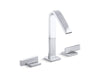 KOHLER K-14661-4 Loure Widespread bathroom sink faucet