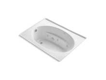 Load image into Gallery viewer, KOHLER K-1112-FH-0 Windward 60&amp;quot; x 42&amp;quot; drop-in whirlpool with integral flange and heater
