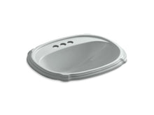 Load image into Gallery viewer, KOHLER K-2189-4-95 Portrait Drop-in bathroom sink with 4&amp;quot; centerset faucet holes
