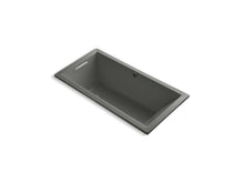 Load image into Gallery viewer, KOHLER K-1167-GHW Underscore 60&amp;quot; x 30&amp;quot; Heated BubbleMassage air bath with Bask, end drain
