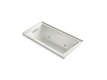 Load image into Gallery viewer, KOHLER K-1167-GCRLW-NY Underscore Rectangle 60&amp;quot; x 30&amp;quot; alcove BubbleMassage(TM) Air Bath with Bask heated surface, chromatherapy and left-hand drain
