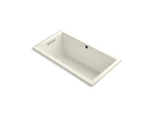 Load image into Gallery viewer, KOHLER K-1168-GW-96 Underscore Rectangle 60&amp;quot; x 32&amp;quot; drop-in BubbleMassage(TM) Air Bath with Bask heated surface and reversible drain
