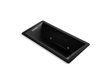 Load image into Gallery viewer, KOHLER K-1822-GVBCW-7 Underscore Rectangle 66&amp;quot; x 32&amp;quot; drop-in VibrAcoustic + BubbleMassage(TM) Air Bath with Bask(TM) heated surface and chromatherapy
