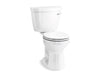 KOHLER Cimarron Comfort Height two-piece round-front 1.28 gpf chair height toilet