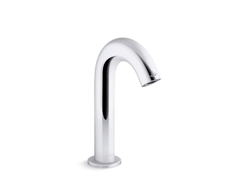KOHLER K-103B77-SANA Oblo Touchless faucet with Kinesis sensor technology and temperature mixer, AC-powered