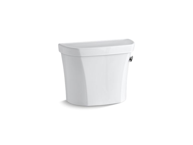 KOHLER K-4467-TR Wellworth 1.28 gpf toilet tank with right-hand trip lever and tank cover locks