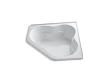 Load image into Gallery viewer, KOHLER K-1160-FH-0 Tercet 60&amp;quot; x 60&amp;quot; whirlpool with integral flange, center drain and heater
