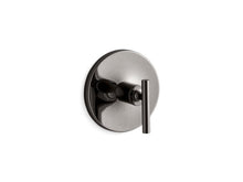 Load image into Gallery viewer, KOHLER K-T14488-4 Purist MasterShower temperature control valve trim with lever handle
