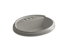 Load image into Gallery viewer, KOHLER K-2992-4-K4 Tresham Oval Drop-in bathroom sink with 4&amp;quot; centerset faucet holes
