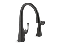 Load image into Gallery viewer, KOHLER K-22064 Graze Single-handle kitchen sink faucet with two-function sidesprayer
