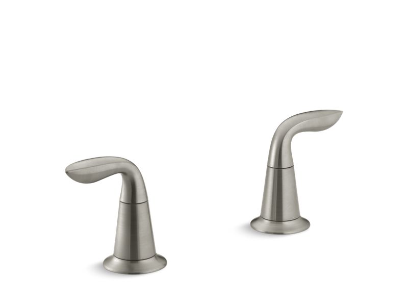 KOHLER T5325-4-BN Refinia Lever Handles Valve Trim, Valve Not Included in Vibrant Brushed Nickel