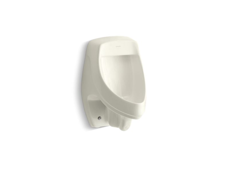 KOHLER K-5016-ER Dexter Siphon-jet wall-mount 0.5 or 1.0 gpf urinal with rear spud