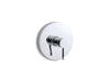 KOHLER Stillness Rite-Temp(R) Valve Trim With Lever Handle in Polished Chrome