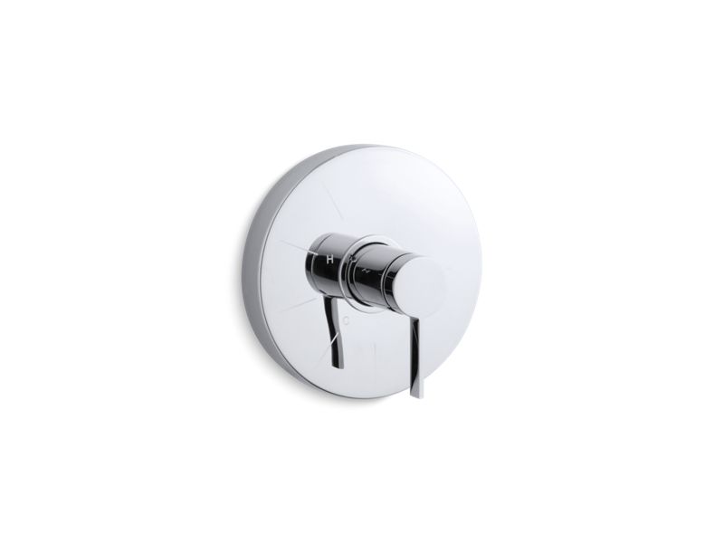 KOHLER Stillness Rite-Temp(R) Valve Trim With Lever Handle in Polished Chrome