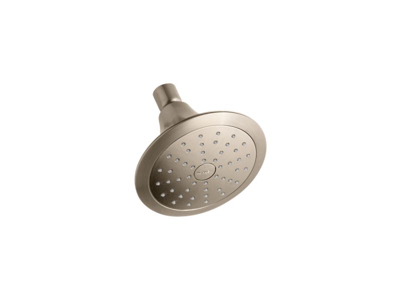 KOHLER K-10327-BV Forté 2.0 gpm single-function showerhead with Katalyst air-induction technology