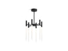 KOHLER 23460-CHLED-BLL Components Six-Light Led Chandelier in Matte Black