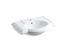 KOHLER Devonshire Bathroom sink with single faucet hole