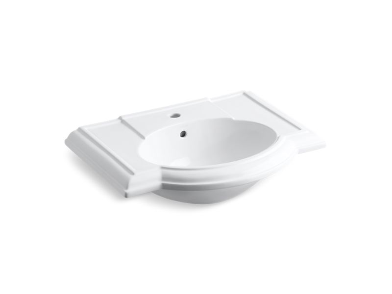 KOHLER Devonshire Bathroom sink with single faucet hole