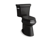 Load image into Gallery viewer, KOHLER 76301-7 Highline Comfort Height Two-Piece Elongated 1.28 Gpf Chair Height Toilet in Black
