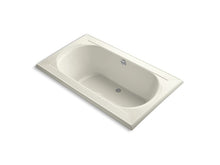 Load image into Gallery viewer, KOHLER K-1417-W1 Memoirs 72&amp;quot; x 42&amp;quot; drop-in bath with Bask heated surface and end drain
