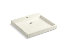 Load image into Gallery viewer, KOHLER K-2314-1 Purist Wading Pool Fireclay vessel bathroom sink with single faucet hole
