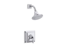Load image into Gallery viewer, KOHLER TS462-4S-CP Memoirs Stately Rite-Temp Shower Valve Trim With Lever Handle And 2.5 Gpm Showerhead in Polished Chrome
