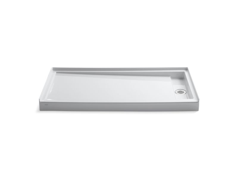KOHLER Groove 60" x 32" single threshold right-hand drain shower base