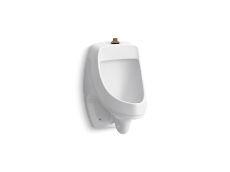 KOHLER K-5452-ETSS Dexter Washout wall-mount 0.125 gpf urinal with top spud, antimicrobial