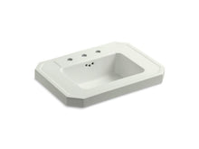 Load image into Gallery viewer, KOHLER K-2323-8-NY Kathryn Bathroom sink basin with 8&amp;quot; widespread faucet holes
