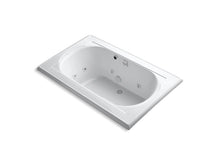 Load image into Gallery viewer, KOHLER K-1170-HN-0 Memoirs 66&amp;quot; x 42&amp;quot; drop-in whirlpool with reversible drain, heater and custom pump location without jet trim
